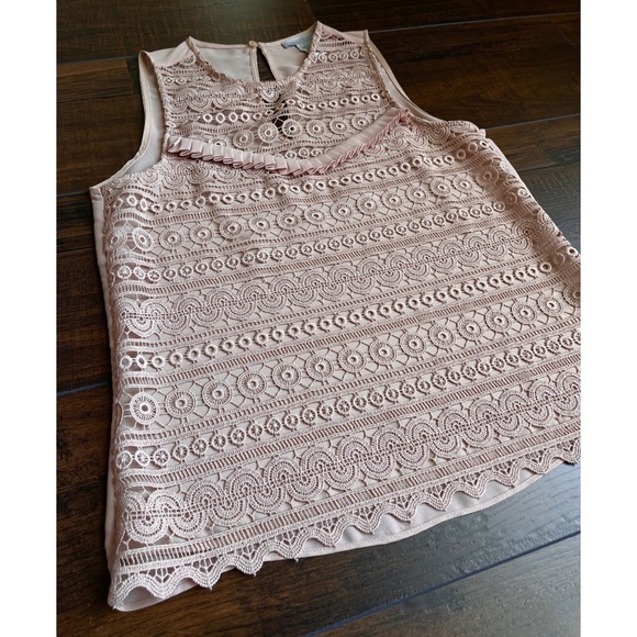 H&M Blush Sleeveless Blouse - Picture 3 of 5